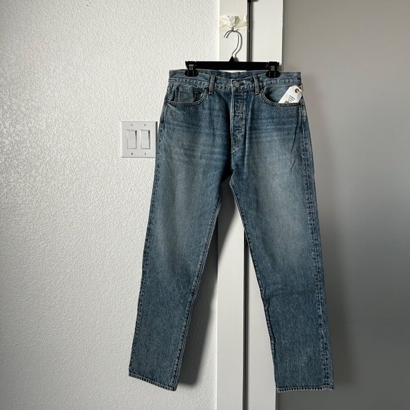 $315 NWT RE/DONE MEN'S 60s SLIM 3 YEAR WEAR JEANS SZ 32 - Picture 5 of 7